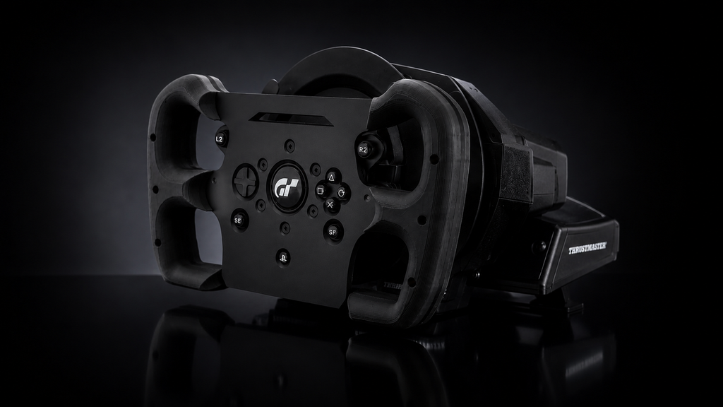F1 Style Steering Wheel Mod for Thrustmaster T300 / T300 RS